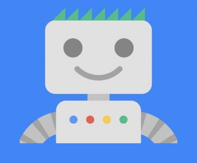google webmasters robot logo